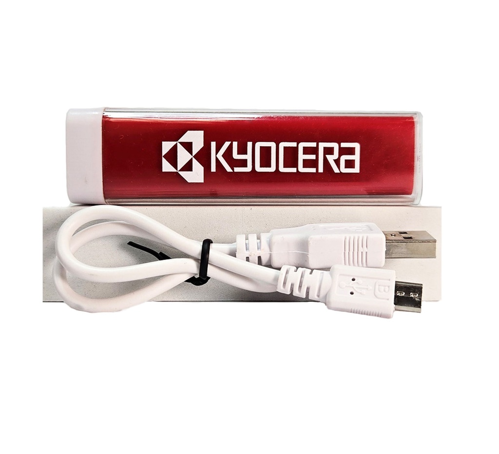 Kyocera Portable Battery Charger with USB Charging Cable (Type-A to Micro) [KYO-036]