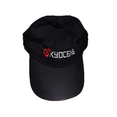 Kyocera Baseball Hat (Black) [KYO-072]