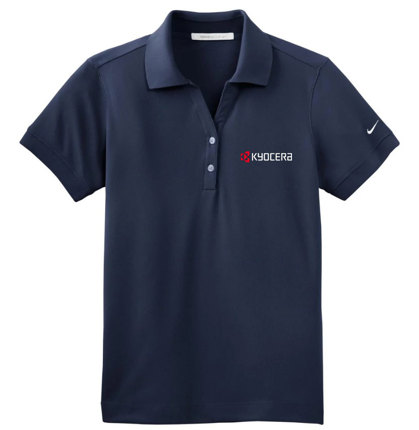 Kyocera Nike Golf Short Sleeve Polo (Women's Navy) [APR-010]