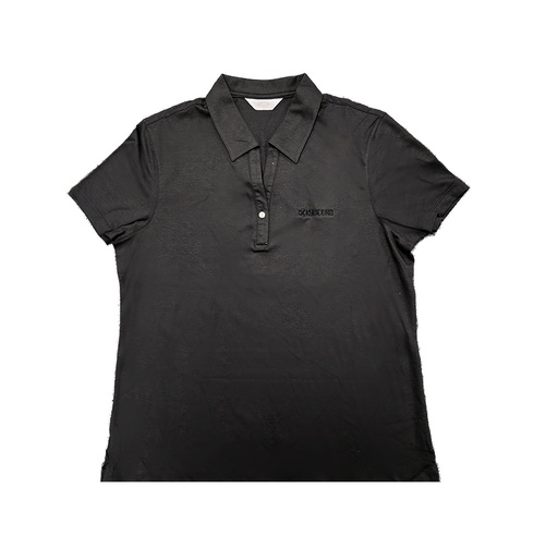 [APR-008] Kyocera Callaway Short Sleeve Polo (Women's Black)(XL) [APR-008]