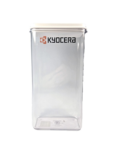 [MKT-037] Kyocera Dunktainer (4.5" x 2.5" x 9.5" tall, clear, red/black logo) [MKT-037]