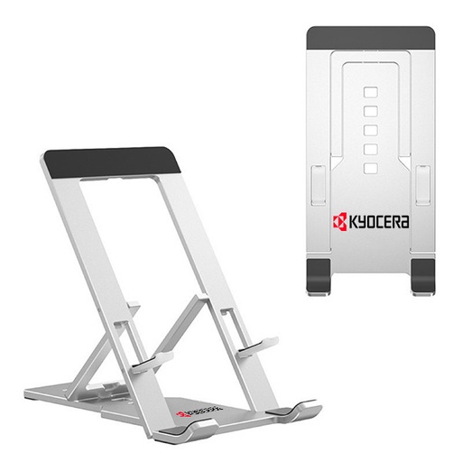 [KYO-092] Kyocera Foldable Phone Stand (Silver) [KYO-092]